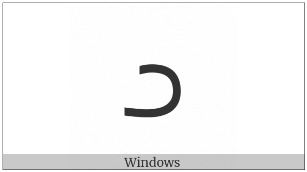 Inscriptional Pahlavi Letter Yodh on various operating systems