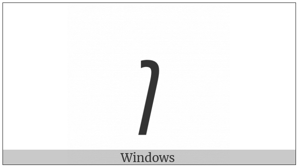 Inscriptional Pahlavi Number One on various operating systems