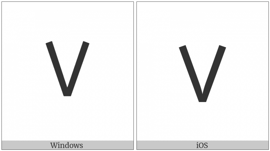 Old Turkic Letter Yenisei Al on various operating systems