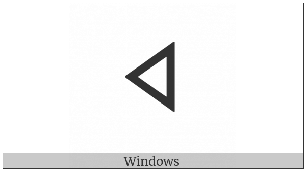 Old Turkic Letter Orkhon Iq on various operating systems