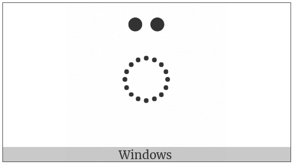 Chakma Sign Visarga on various operating systems