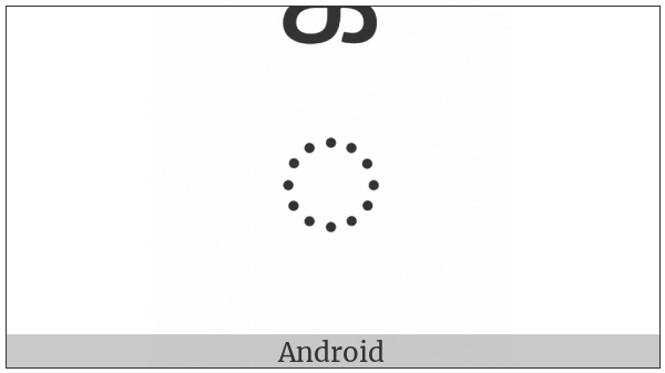 Combining Grantha Digit One on various operating systems