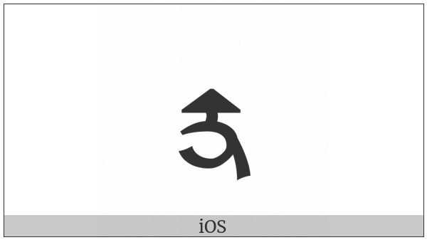 Bhaiksuki Letter Ka on various operating systems