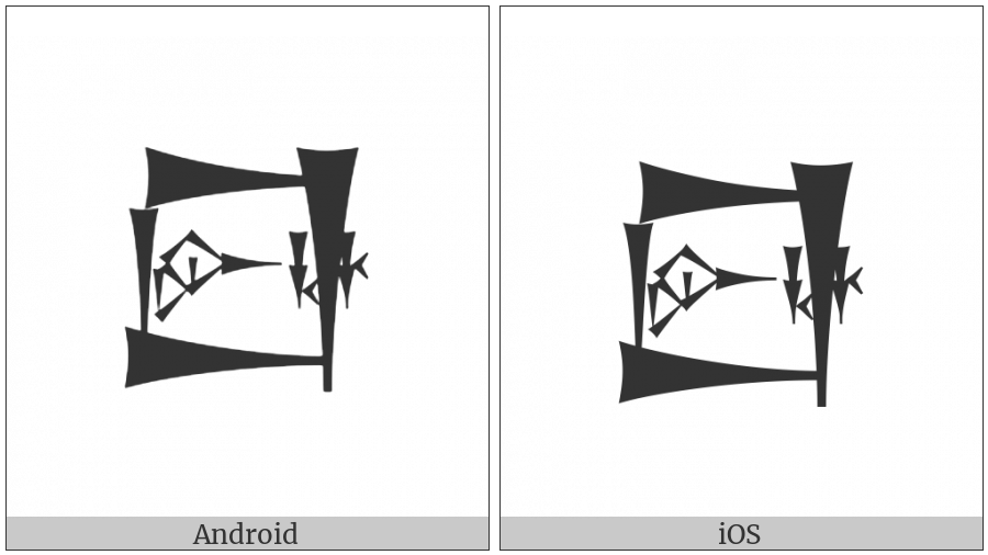 Cuneiform Sign Lagab Times Im Plus Ha on various operating systems