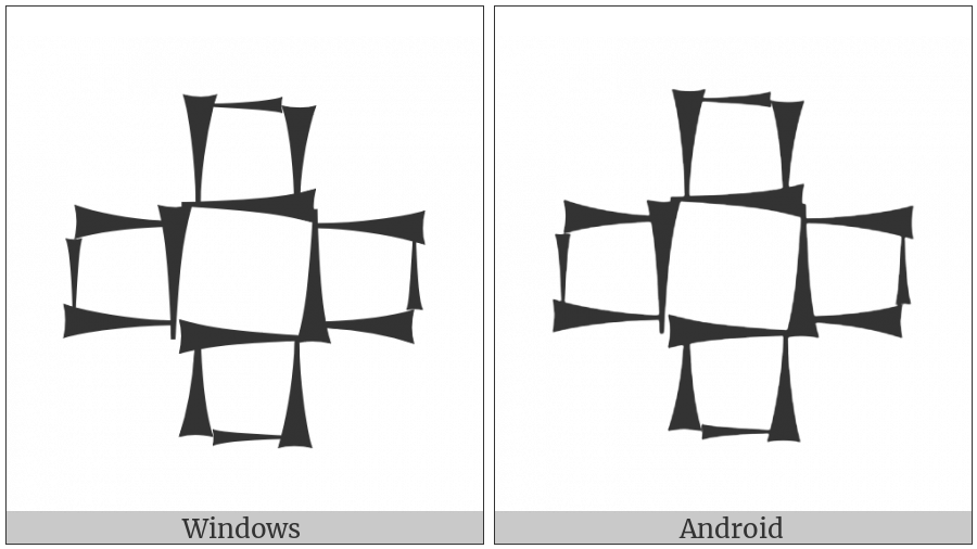 Cuneiform Sign Lagab Squared on various operating systems