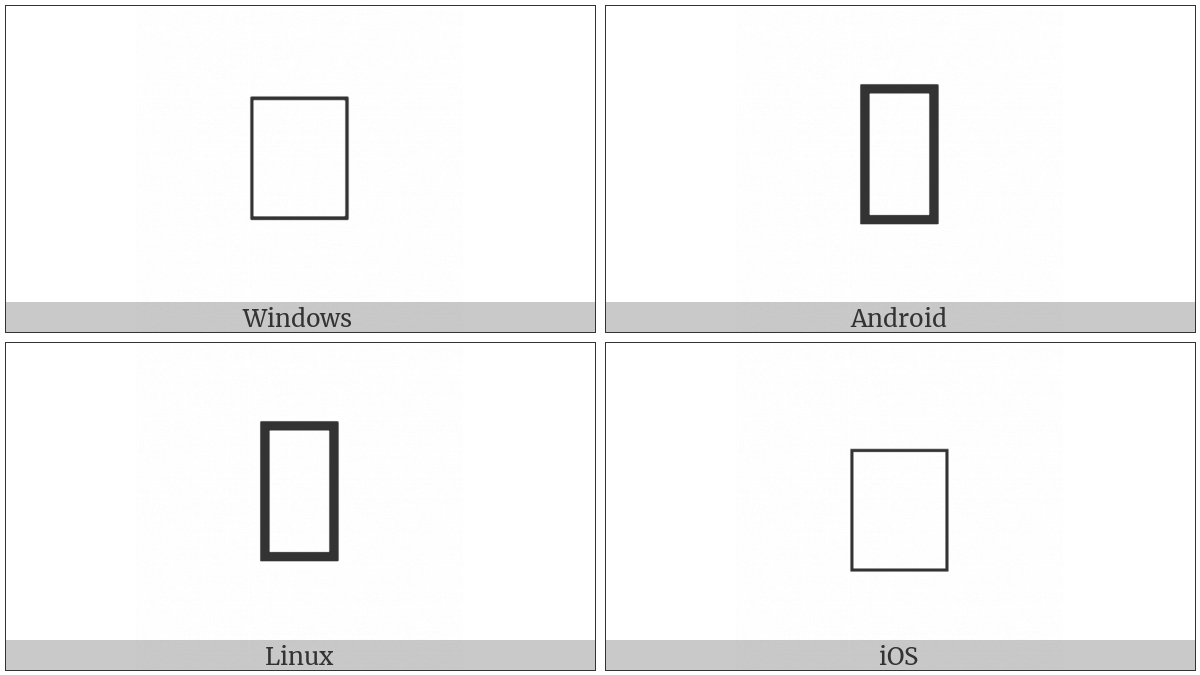 Combining Latin Small Letter Ae on various operating systems