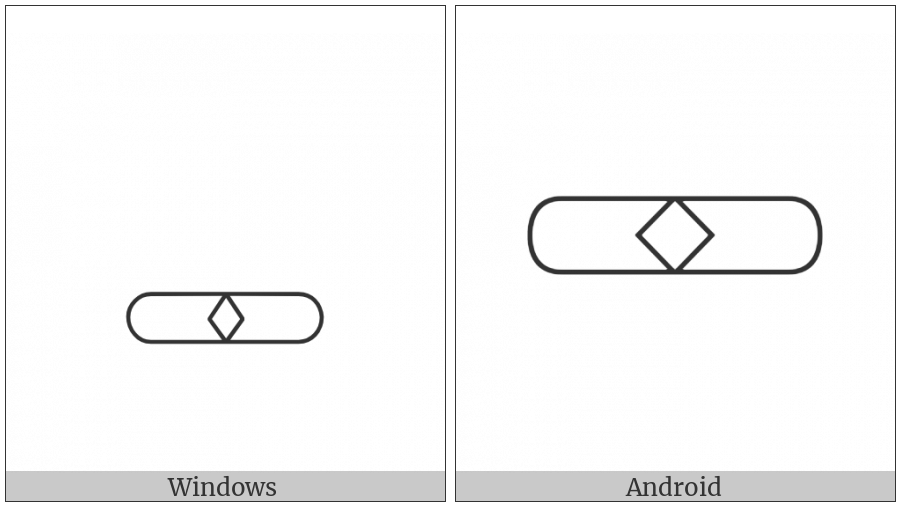 Egyptian Hieroglyph X004 on various operating systems