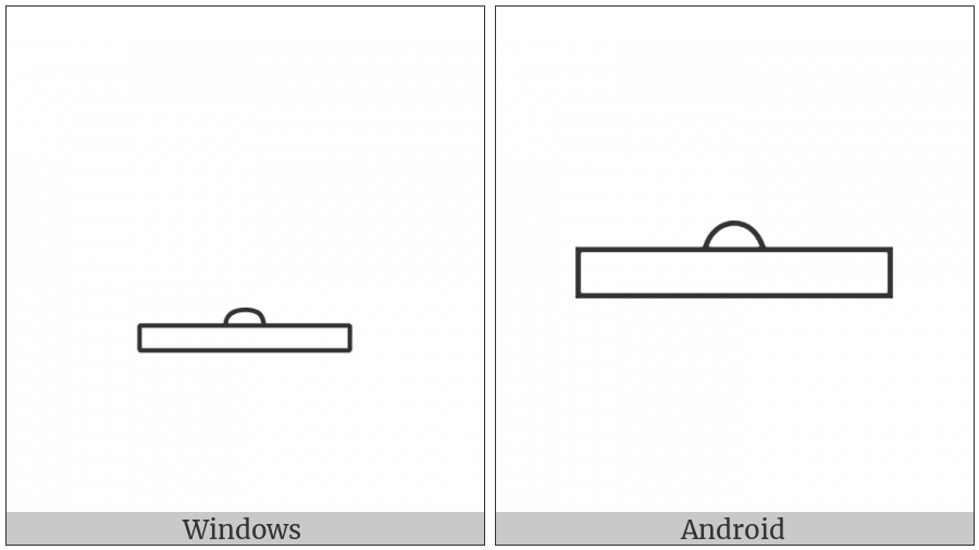 Egyptian Hieroglyph Y002 on various operating systems