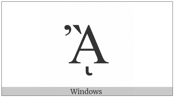 Greek Capital Letter Alpha With Psili And Varia And Prosgegrammeni on various operating systems