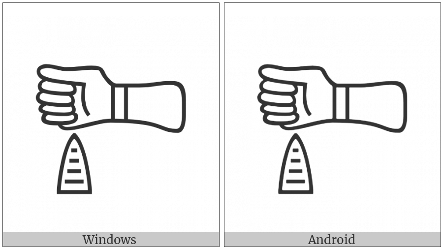 Anatolian Hieroglyph A051 on various operating systems