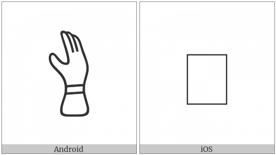 Anatolian Hieroglyph A065 on various operating systems