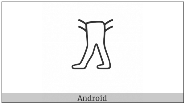 Anatolian Hieroglyph A080 on various operating systems