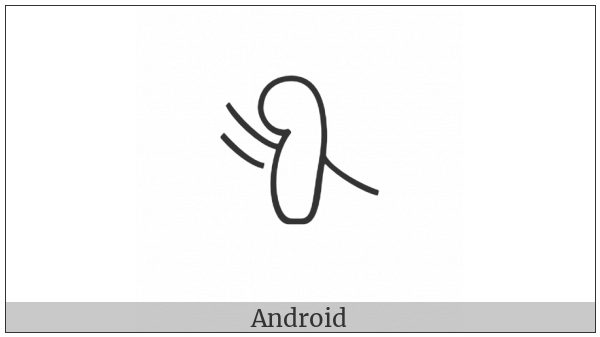 Anatolian Hieroglyph A134 on various operating systems