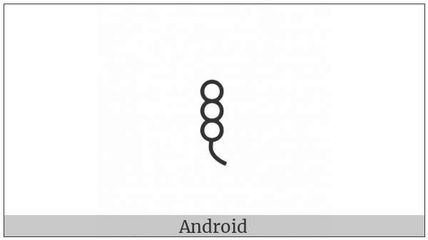 Anatolian Hieroglyph A141 on various operating systems