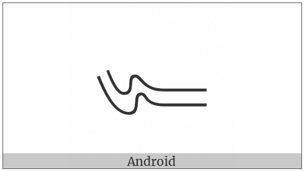 Anatolian Hieroglyph A143 on various operating systems