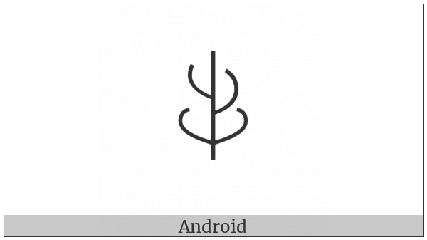 Anatolian Hieroglyph A150 on various operating systems