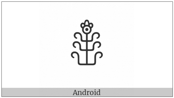 Anatolian Hieroglyph A156 on various operating systems