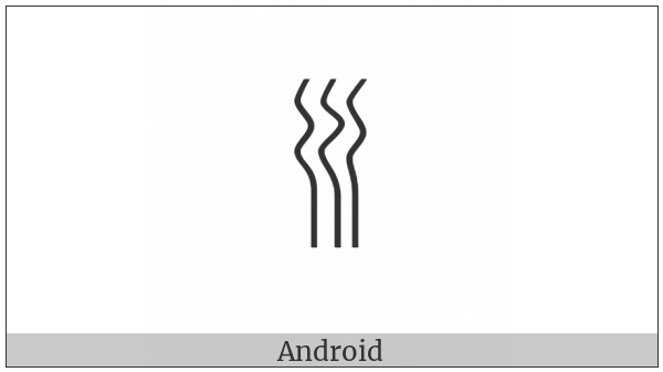 Anatolian Hieroglyph A198 on various operating systems