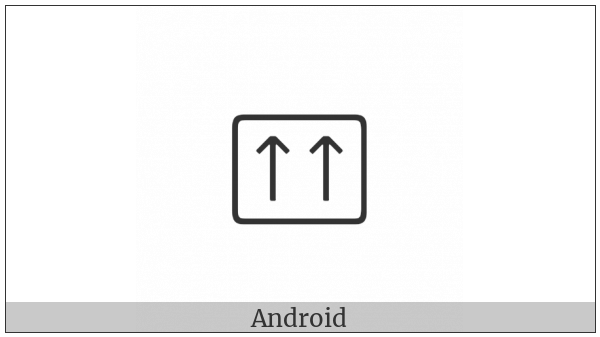 Anatolian Hieroglyph A206 on various operating systems