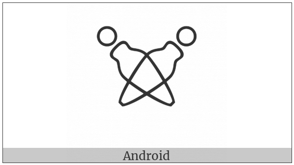 Anatolian Hieroglyph A340 on various operating systems