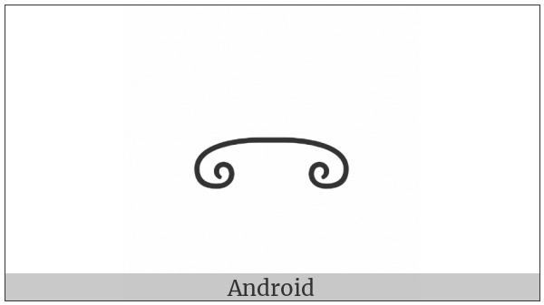 Anatolian Hieroglyph A364 on various operating systems