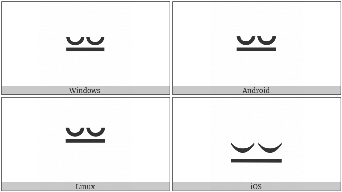 Metrical Two Shorts Over Long on various operating systems