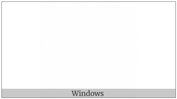 Tag Left Square Bracket on various operating systems