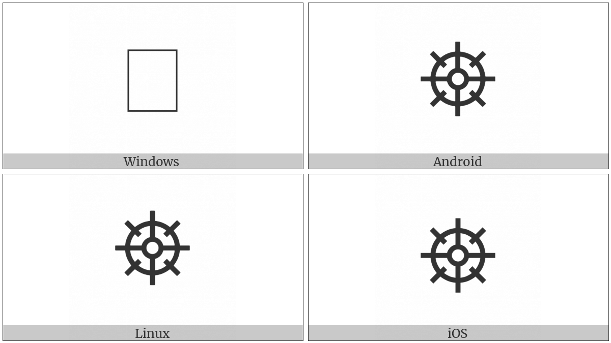 Bamum Letter Phase-C Nsom on various operating systems