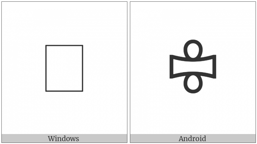 Bamum Letter Phase-D Ndam on various operating systems