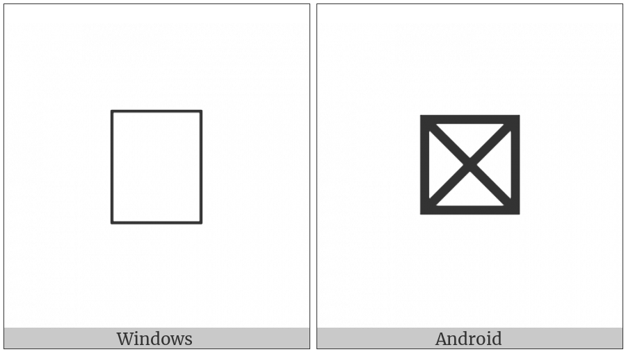 Bamum Letter Phase-D Kun on various operating systems