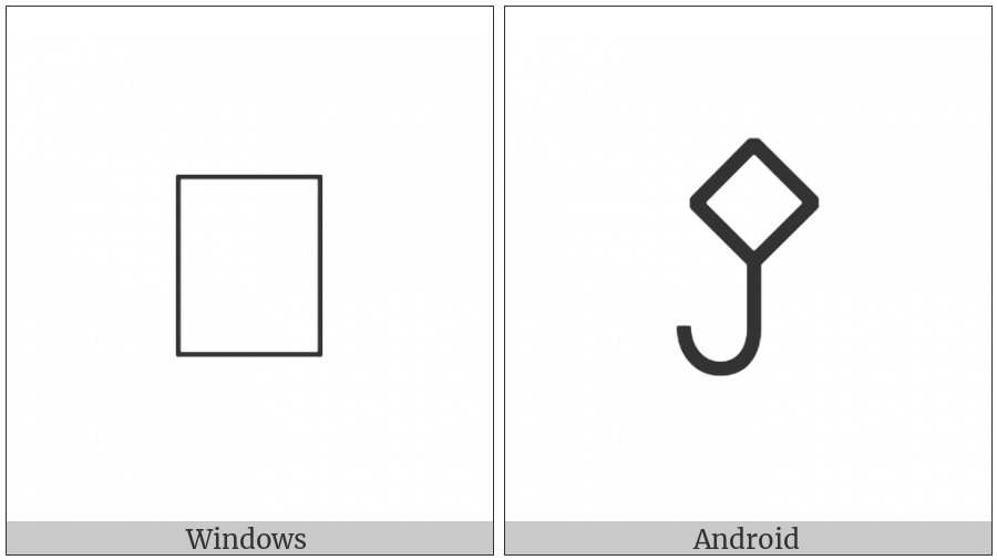 Bamum Letter Phase-E Lap on various operating systems