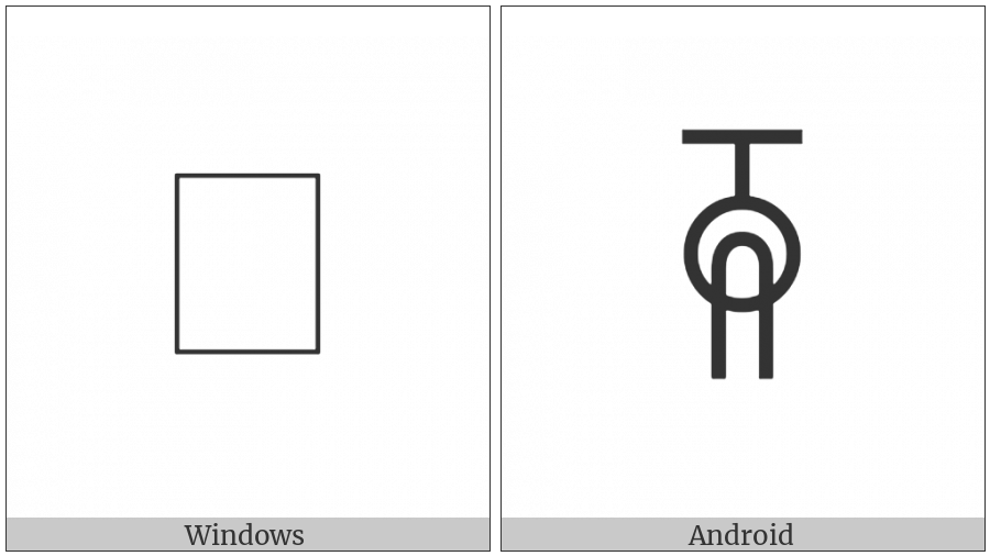 Bamum Letter Phase-E Vom on various operating systems