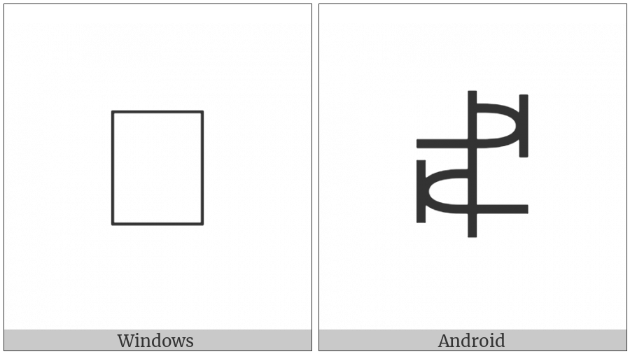 Bamum Letter Phase-E Yeuae on various operating systems