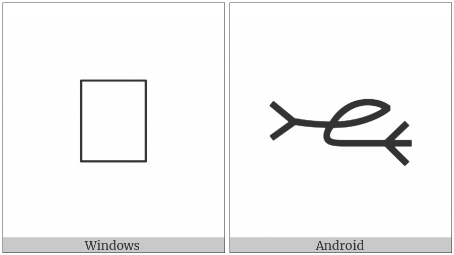 Bamum Letter Phase-E Mbee on various operating systems