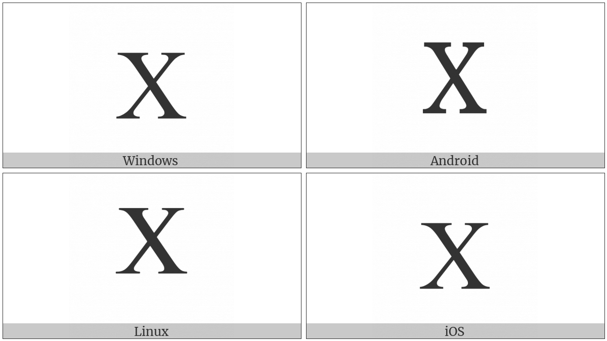 greek-capital-letter-chi-utf-8-icons